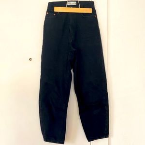 Black mom jeans Zara